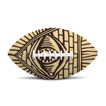 Illuminati Eye Print Rugby Ball