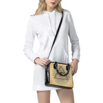 Illuminati Eye Print Shoulder Handbag