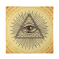 Illuminati Eye Print Silk Bandana