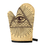Illuminati Eye Print Single Oven Mitt