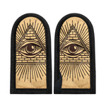 Illuminati Eye Print Skillet Handle Cover