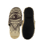 Illuminati Eye Print Slippers