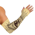Illuminati Eye Print Sun Protection Arm Sleeves
