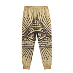Illuminati Eye Print Sweatpants