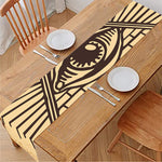 Illuminati Eye Print Table Runner