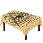 Illuminati Eye Print Tablecloth
