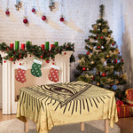 Illuminati Eye Print Tablecloth