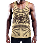 Illuminati Eye Print Training Tank Top