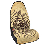 Illuminati Eye Print Waterproof Car Seat Cover