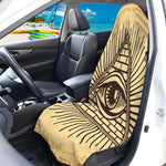 Illuminati Eye Print Waterproof Car Seat Cover
