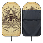 Illuminati Eye Print Waterproof Car Seat Cover