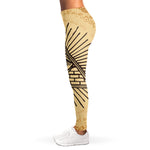 Illuminati Eye Print Women's Leggings