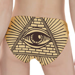 Illuminati Eye Print Women's Panties