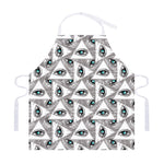 Illuminati Pattern Print Adjustable Apron