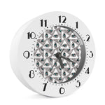 Illuminati Pattern Print Alarm Clock
