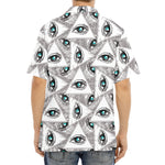 Illuminati Pattern Print Aloha Shirt