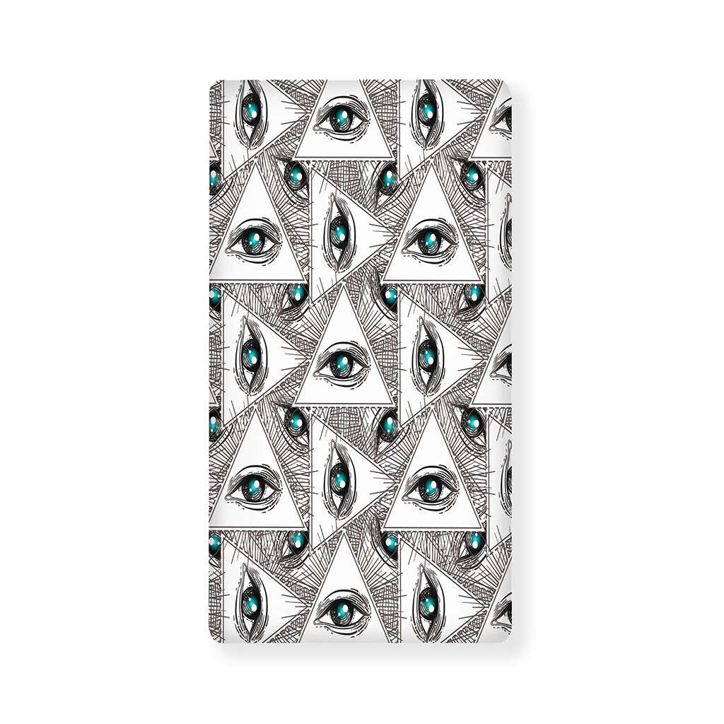Illuminati Pattern Print Baby Crib Sheet