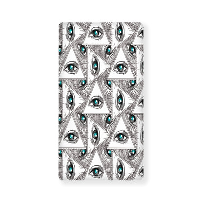 Illuminati Pattern Print Baby Crib Sheet