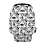 Illuminati Pattern Print Baby Seat Cover