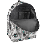 Illuminati Pattern Print Backpack