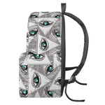 Illuminati Pattern Print Backpack