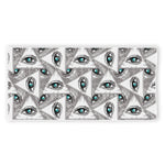 Illuminati Pattern Print Beach Towel