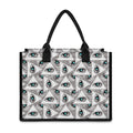 Illuminati Pattern Print Canvas Tote Bag