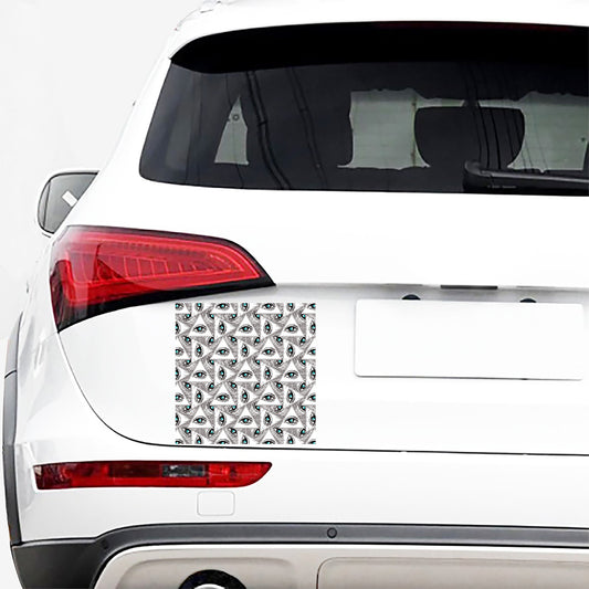 Illuminati Pattern Print Car Sticker