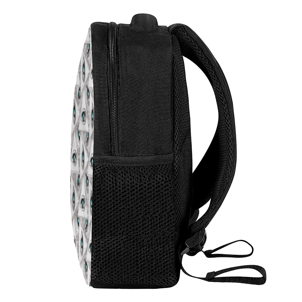 Illuminati Pattern Print Casual Backpack