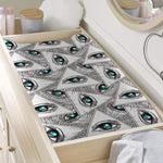 Illuminati Pattern Print Changing Pad Cover