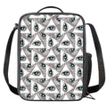 Illuminati Pattern Print Crossbody Lunch Bag