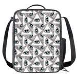 Illuminati Pattern Print Crossbody Lunch Bag