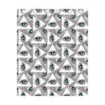 Illuminati Pattern Print Curtain