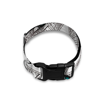 Illuminati Pattern Print Dog Collar