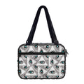 Illuminati Pattern Print Double Strap Bible Bag