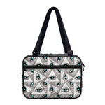 Illuminati Pattern Print Double Strap Bible Bag
