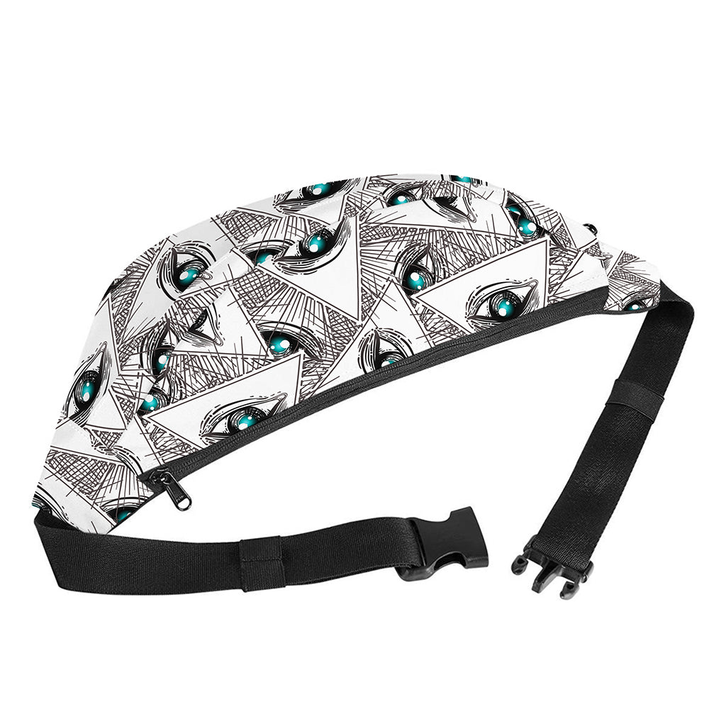 Illuminati Pattern Print Fanny Pack