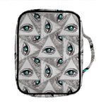 Illuminati Pattern Print Front Pocket Bible Bag