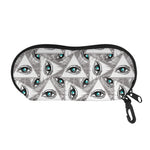 Illuminati Pattern Print Glasses Case