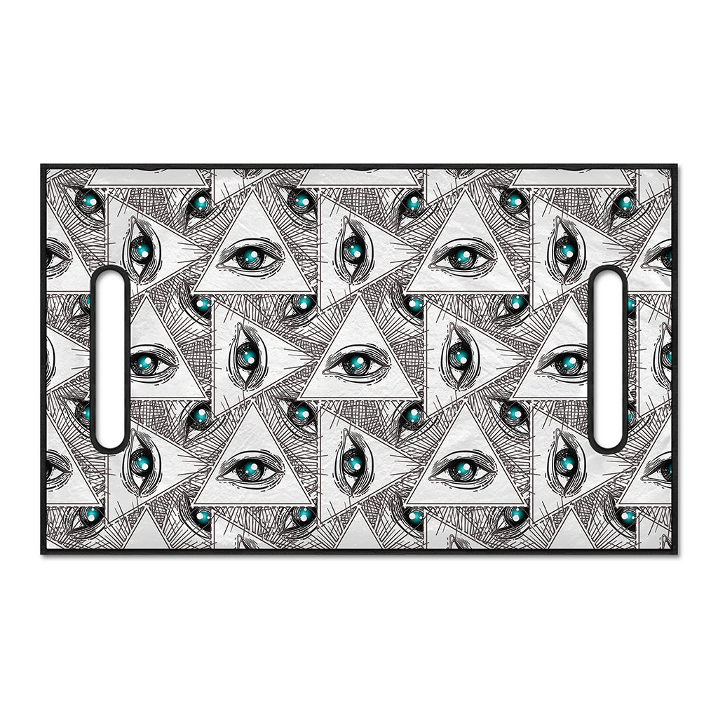Illuminati Pattern Print Golf Cart Seat Cover
