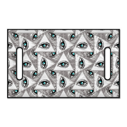 Illuminati Pattern Print Golf Cart Seat Cover