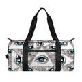 Illuminati Pattern Print Gym Bag