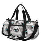 Illuminati Pattern Print Gym Bag