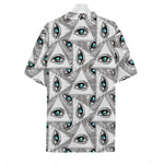 Illuminati Pattern Print Hawaiian Shirt
