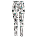 Illuminati Pattern Print High-Waisted Pocket Leggings