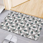 Illuminati Pattern Print Indoor Door Mat