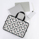 Illuminati Pattern Print Laptop Sleeve With Handle