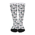 Illuminati Pattern Print Long Socks