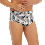Illuminati Pattern Print Men's Briefs