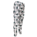 Illuminati Pattern Print Men's Compression Pants